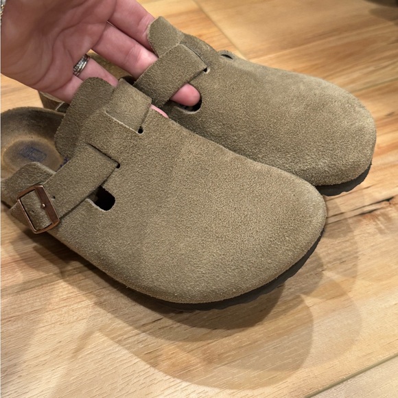 Birkenstock Boston Suede Taupe - Picture 7 of 7